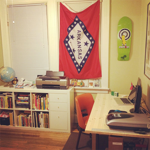 Zach's workspace