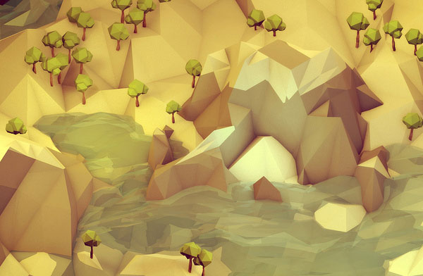 Low-Poly Landscape - Timothy J. Reynolds Interview